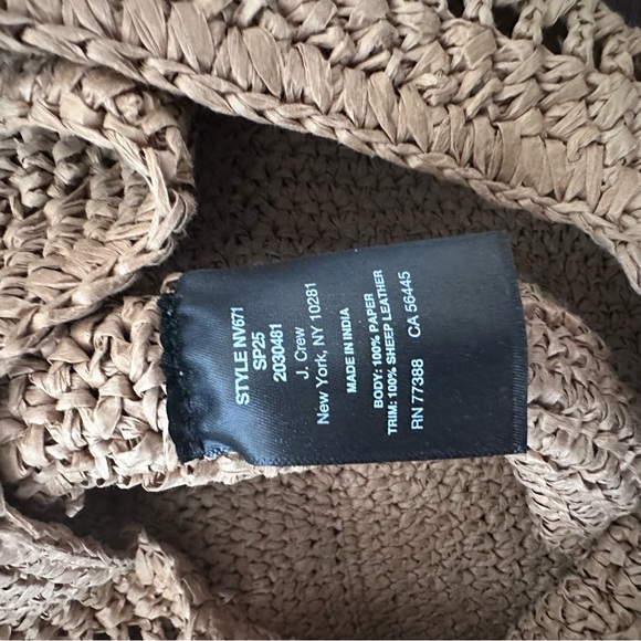 Nwot madewell the carmen straw bag - Picture 10 of 12
